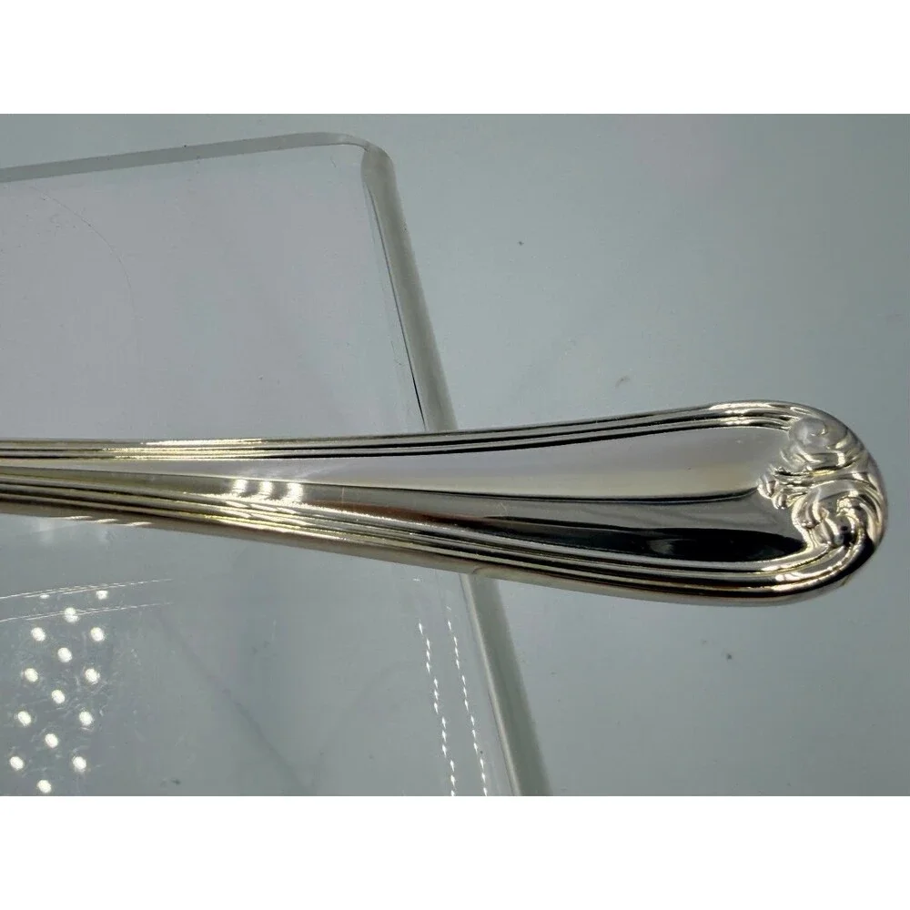 NIB Gorham Heritage Silverplate Berry Spoon 9
